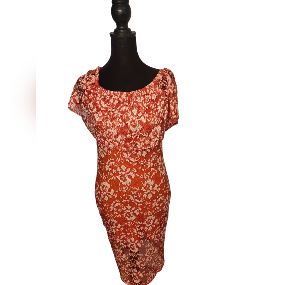 Lace Off The Shoulder Dress